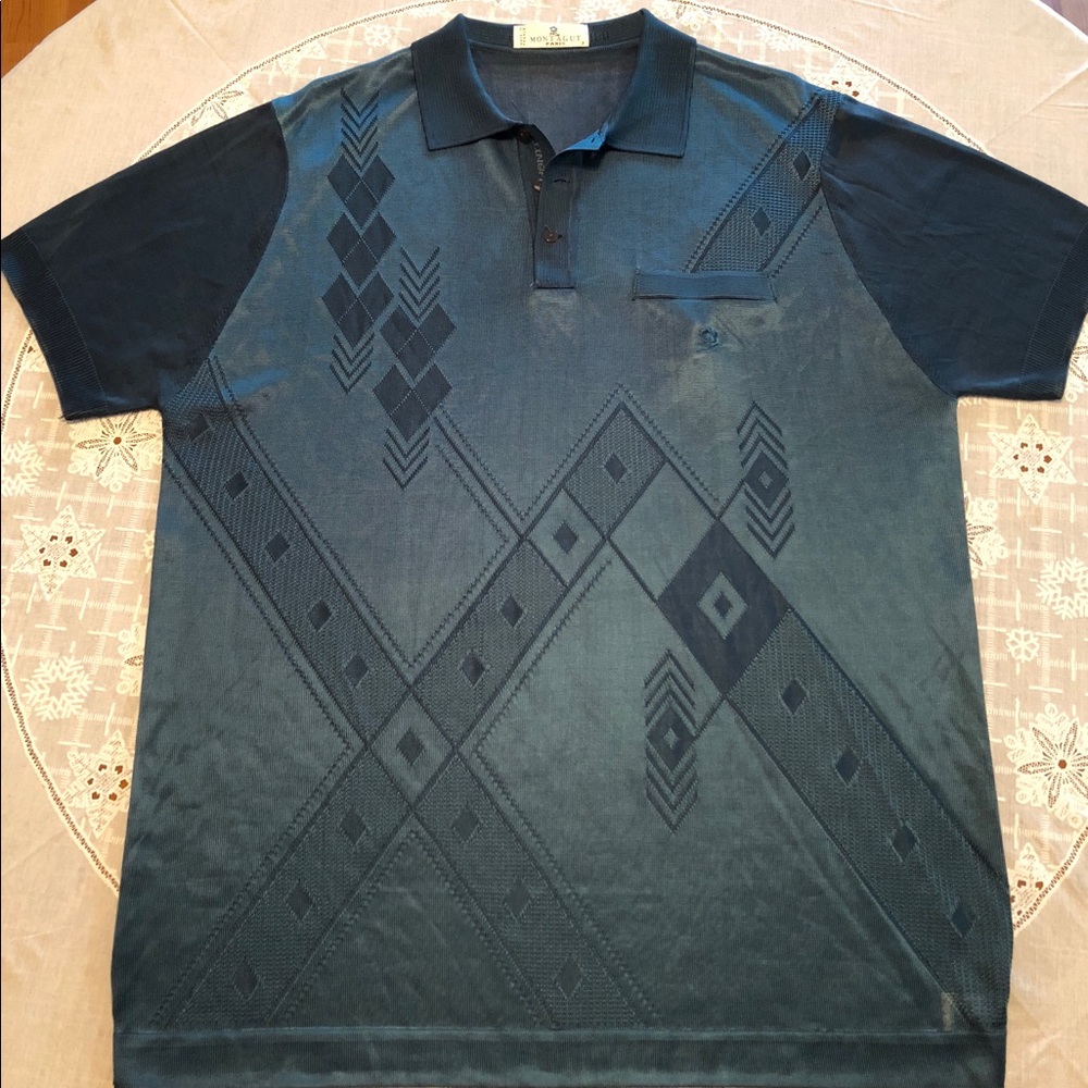 Not sold anymore dark olive Montagut polo!